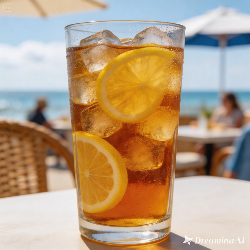 Iced Tea Fish & Co